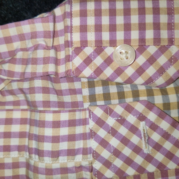 Ben Sherman Long Sleeve Button Down Gingham Shirt - Picture 5 of 9